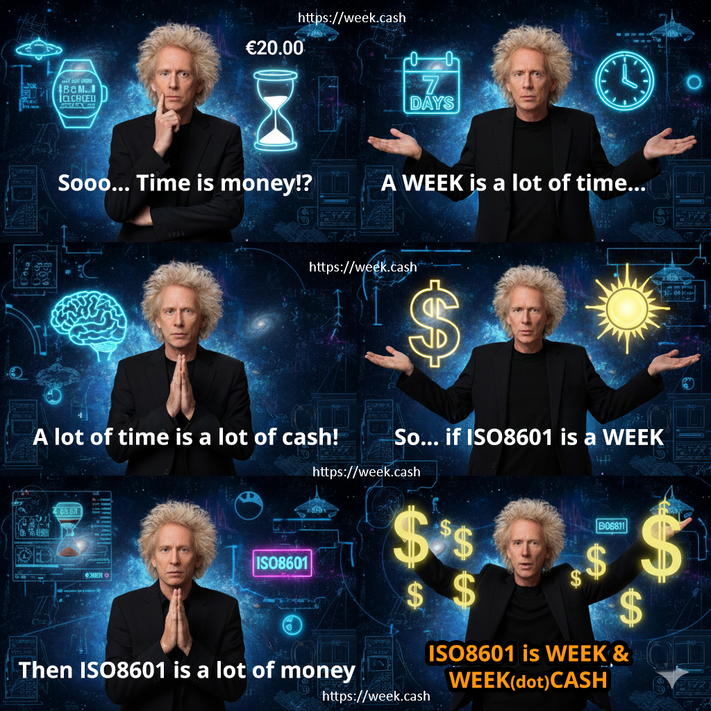 Expert explaining WEEK (ISO8601)